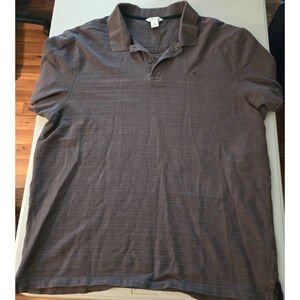 Calvin Klein Short Sleeve Polo Shirt Men's Size XL Brown